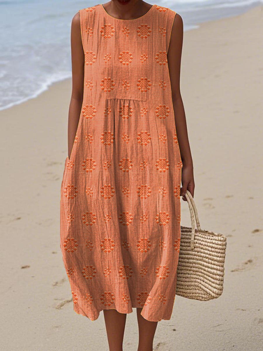 Emma| Vestido de verano sin mangas