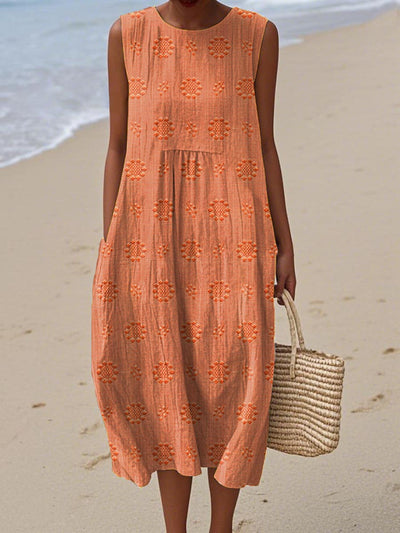 Emma| Vestido de verano sin mangas