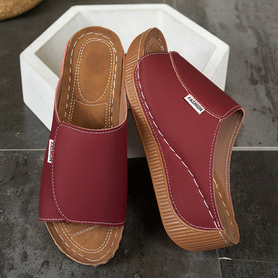 Orthocomfort™ | sandalia con suela de confort de 6 cm