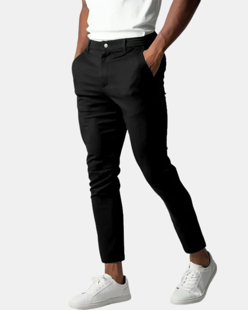 Pantalones de algodón Elio Stretch