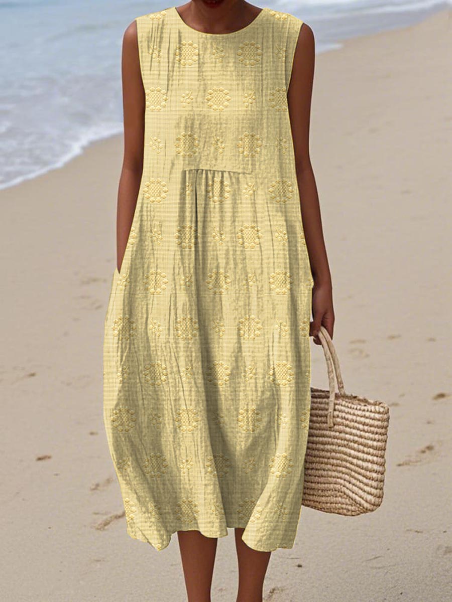 Emma| Vestido de verano sin mangas