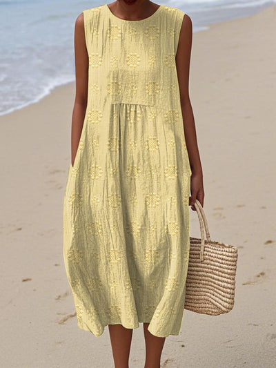 Emma| Vestido de verano sin mangas