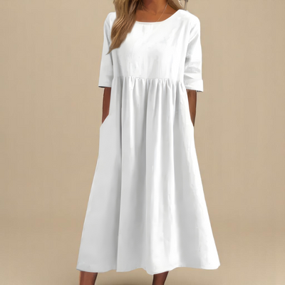 Lunara™ | Vestido de Algodón Halagador