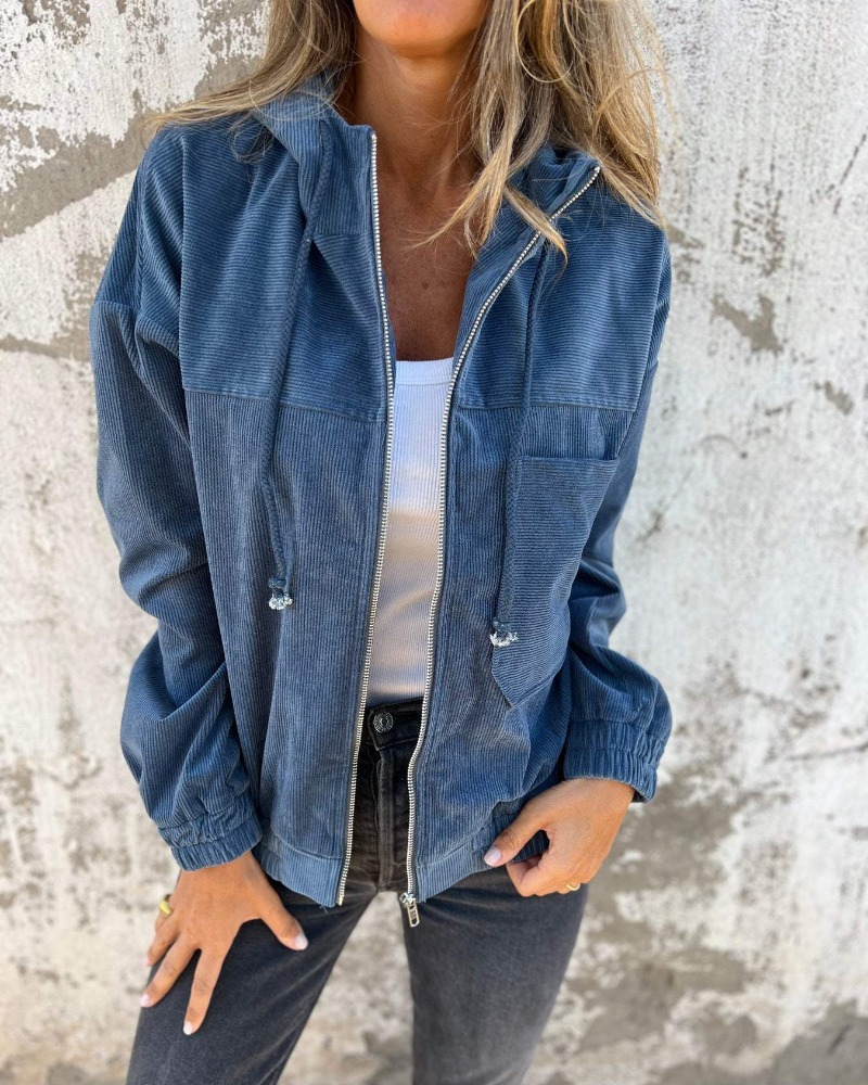 ISABELLA|Chaqueta de Terciopelo Corduroy