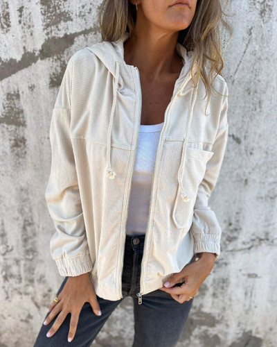 ISABELLA|Chaqueta de Terciopelo Corduroy