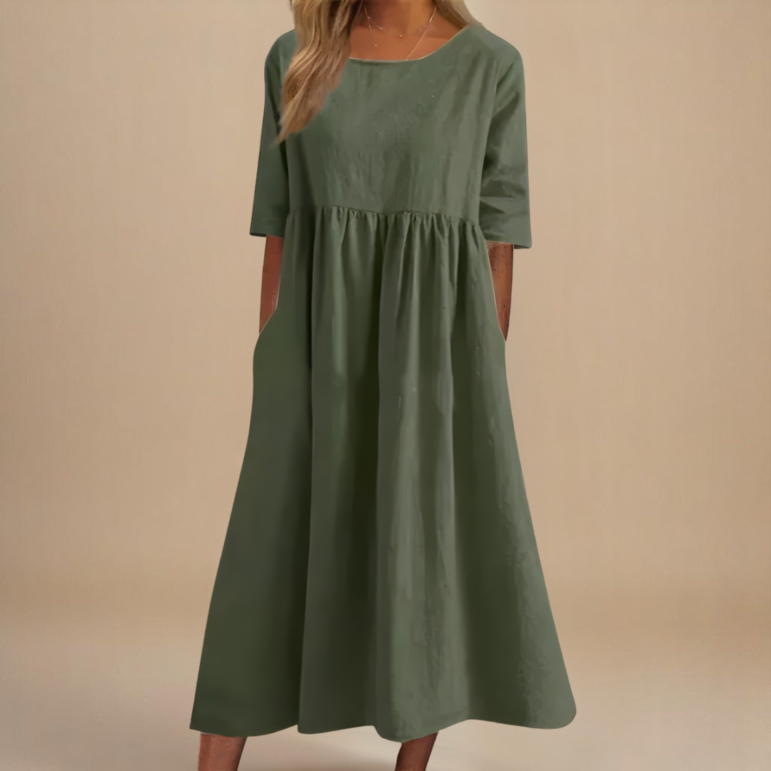 Lunara™ | Vestido de Algodón Halagador
