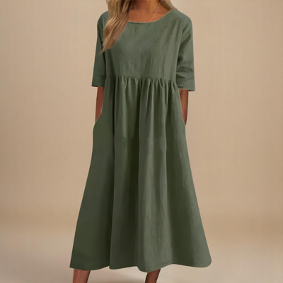 Lunara™ | Vestido de Algodón Halagador