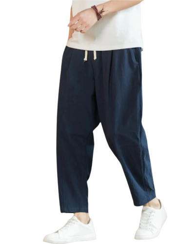 Pantalones de algodón Roma