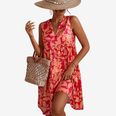 Noréa™ Midi Evaseado Floral