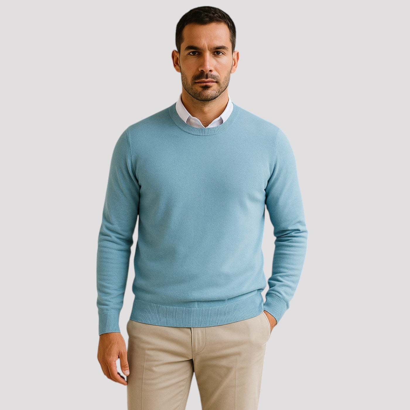 Luis | Suéter Elegante de Lana de Cachemira