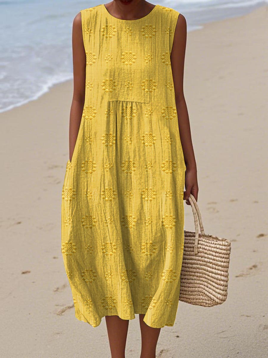 Emma| Vestido de verano sin mangas