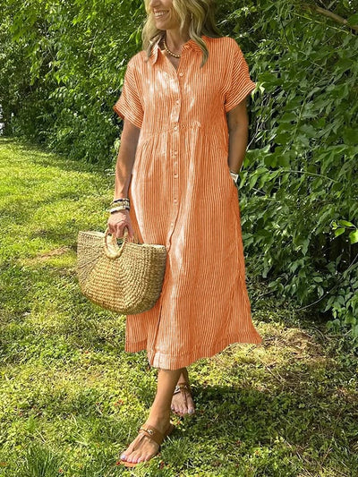 Lunara™ | Vestido de verano con botones