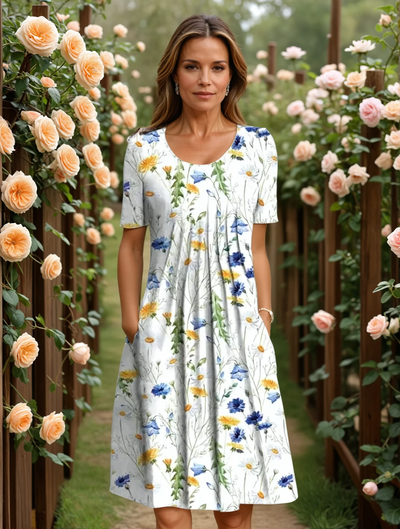 MARGA | VESTIDO ELEGANTE CON CUBIERTA DEL VIENTRE