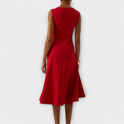 Juliette – Vestido Midi Asimétrico Draped