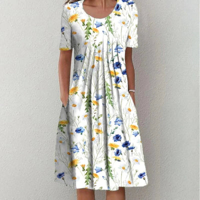 Lunara™ | Vestido Floral Elegante y Casual con Bolsillos