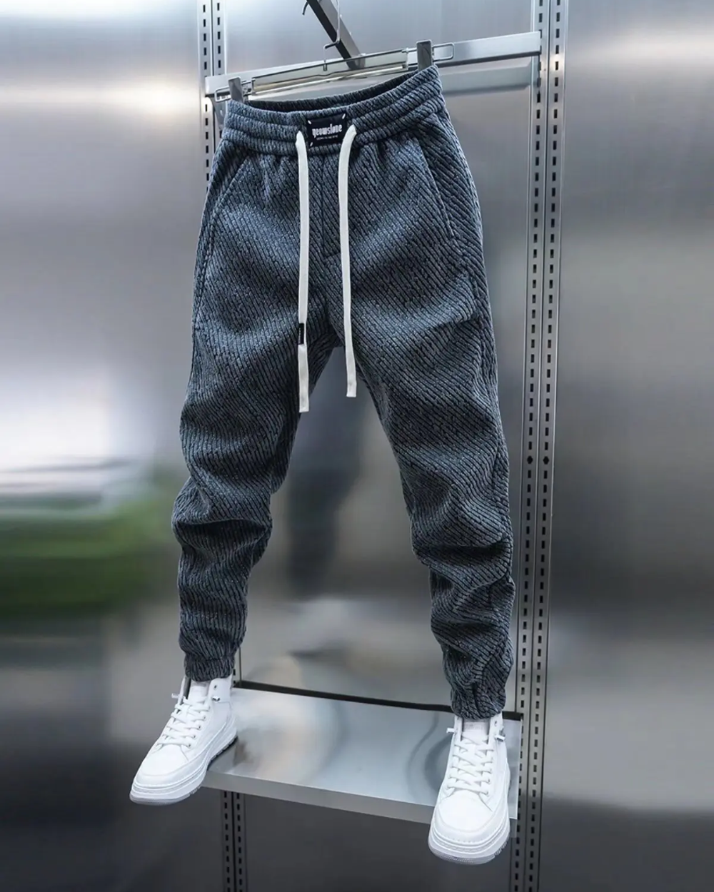 Pantalones casuales con patrón