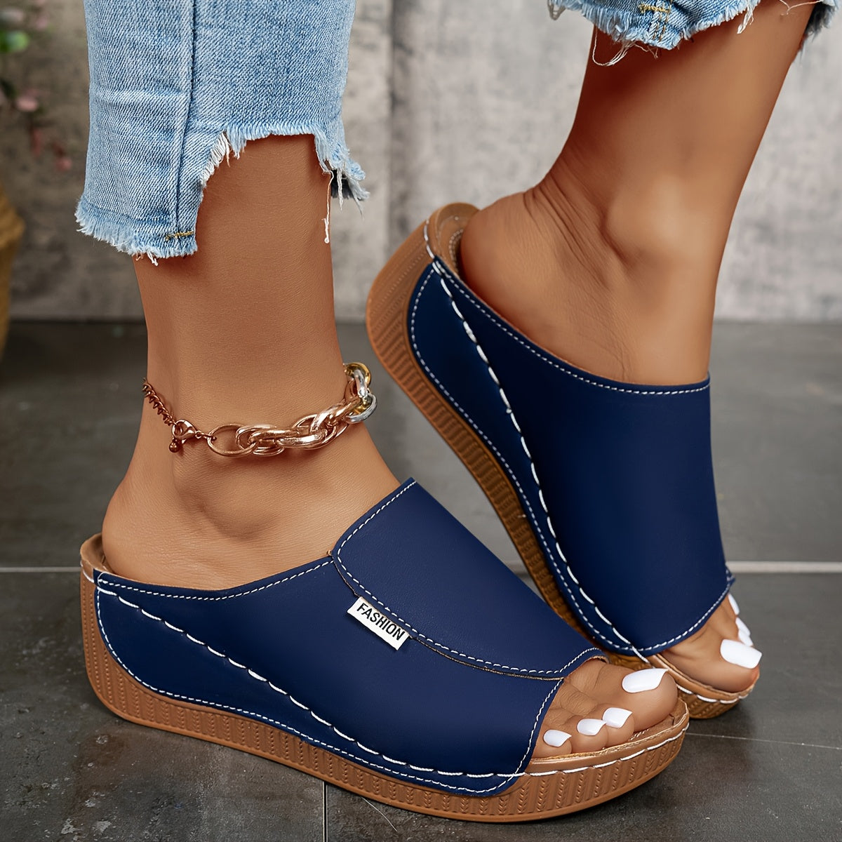 Orthocomfort™ | sandalia con suela de confort de 6 cm