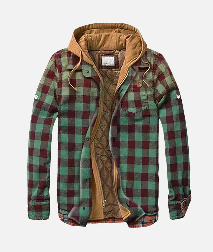 Alain – Chaqueta patchwork a cuadros