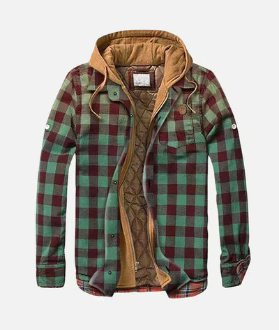 Alain – Chaqueta patchwork a cuadros