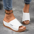 Orthocomfort™ | sandalia con suela de confort de 6 cm