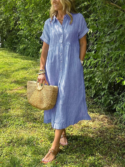 Lunara™ | Vestido de verano con botones