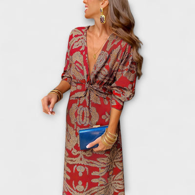 Alina – Vestido Maxí Elegante