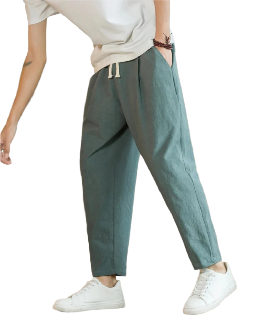 Pantalones de algodón Roma