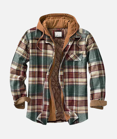 Alain – Chaqueta patchwork a cuadros