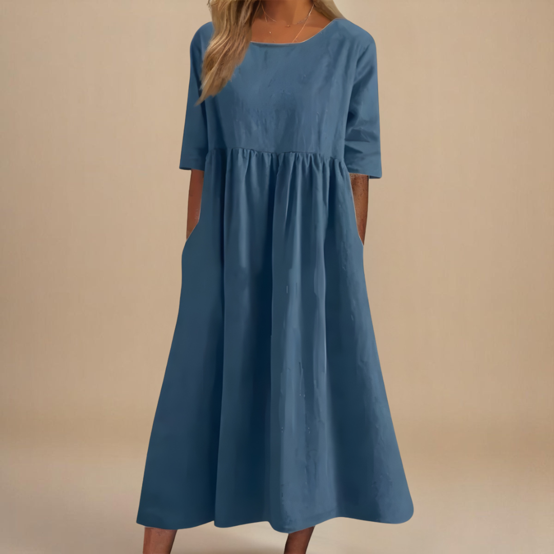 Lunara™ | Vestido de Algodón Halagador