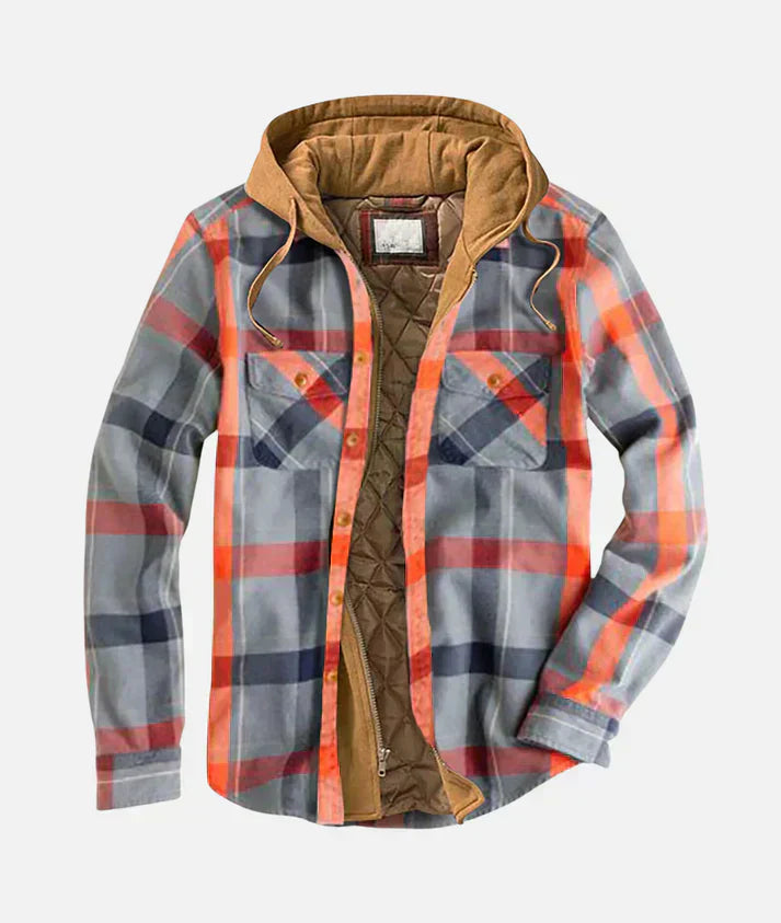 Alain – Chaqueta patchwork a cuadros