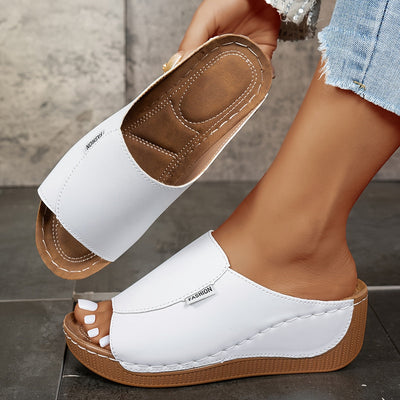 Orthocomfort™ | sandalia con suela de confort de 6 cm