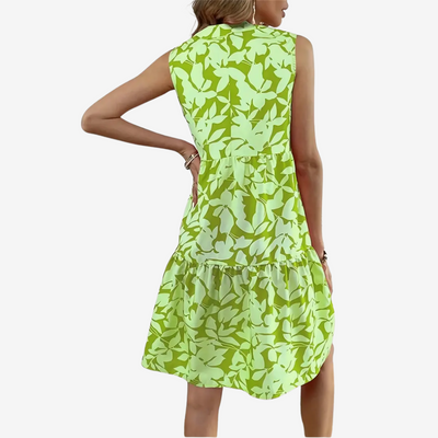 Noréa™ Midi Evaseado Floral