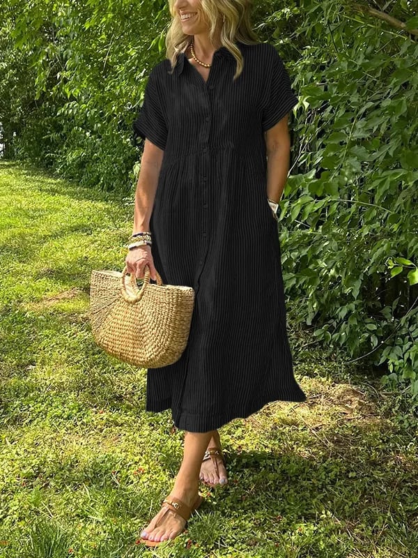 Lunara™ | Vestido de verano con botones