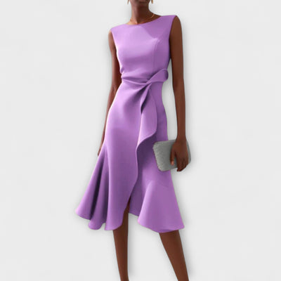 Juliette – Vestido Midi Asimétrico Draped