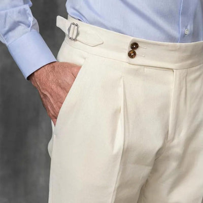 Pantalones de lino Gold Coast