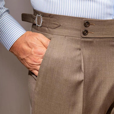 Pantalones de lino Gold Coast