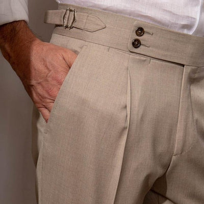 Pantalones de lino Gold Coast