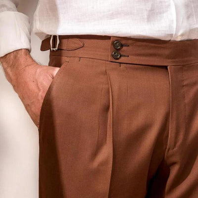 Pantalones de lino Gold Coast