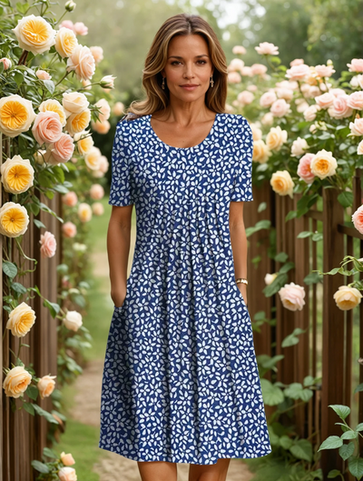 MARGA | VESTIDO ELEGANTE CON CUBIERTA DEL VIENTRE
