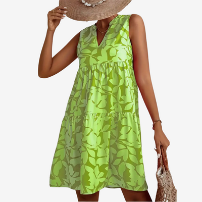 Noréa™ Midi Evaseado Floral