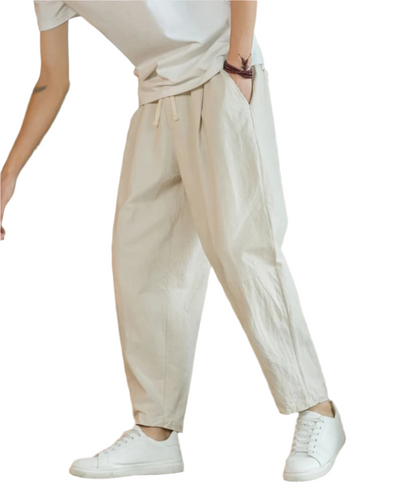 Pantalones de algodón Roma