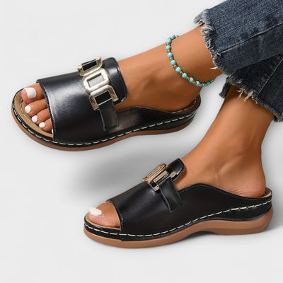 Rebecca – Zapatillas de casa de tacto suave