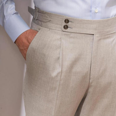 Pantalones de lino Gold Coast