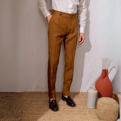 Pantalones de lino Gold Coast