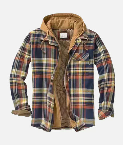 Alain – Chaqueta patchwork a cuadros