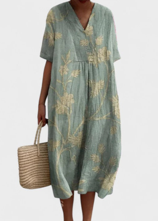 Lunara| Vestido de verano con estampados