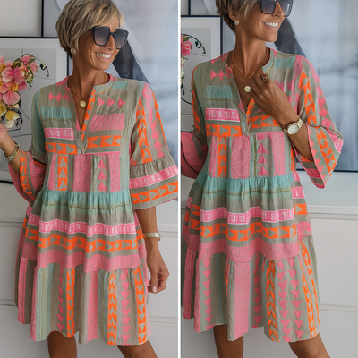 Stacey - Vestido de Verano Bordado Mini