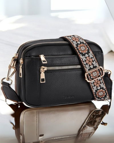 Camille | Elegante Bolso de Cuero con Bolsillos