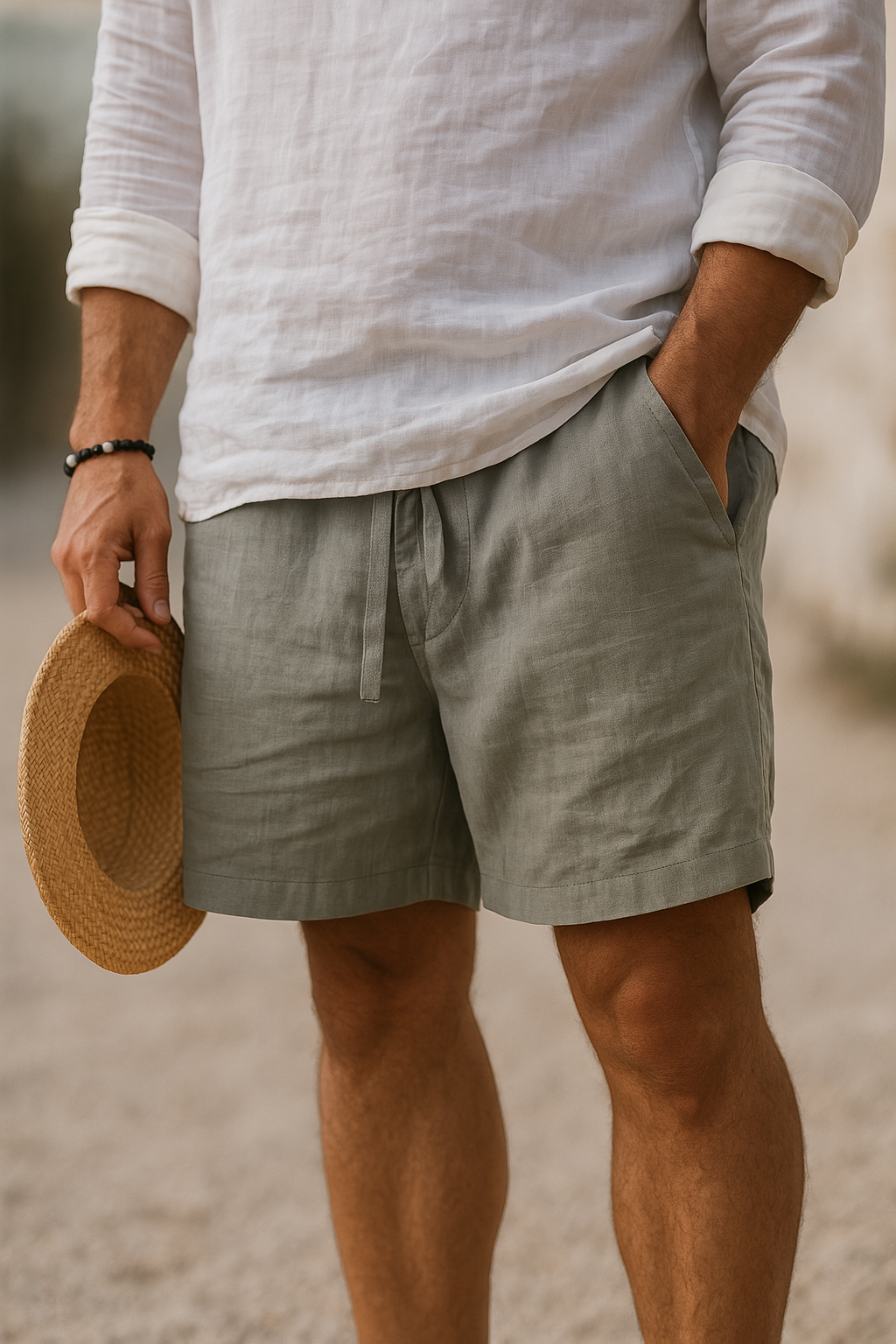 Lorenzo™ | Pantalón de Algodón-Lino