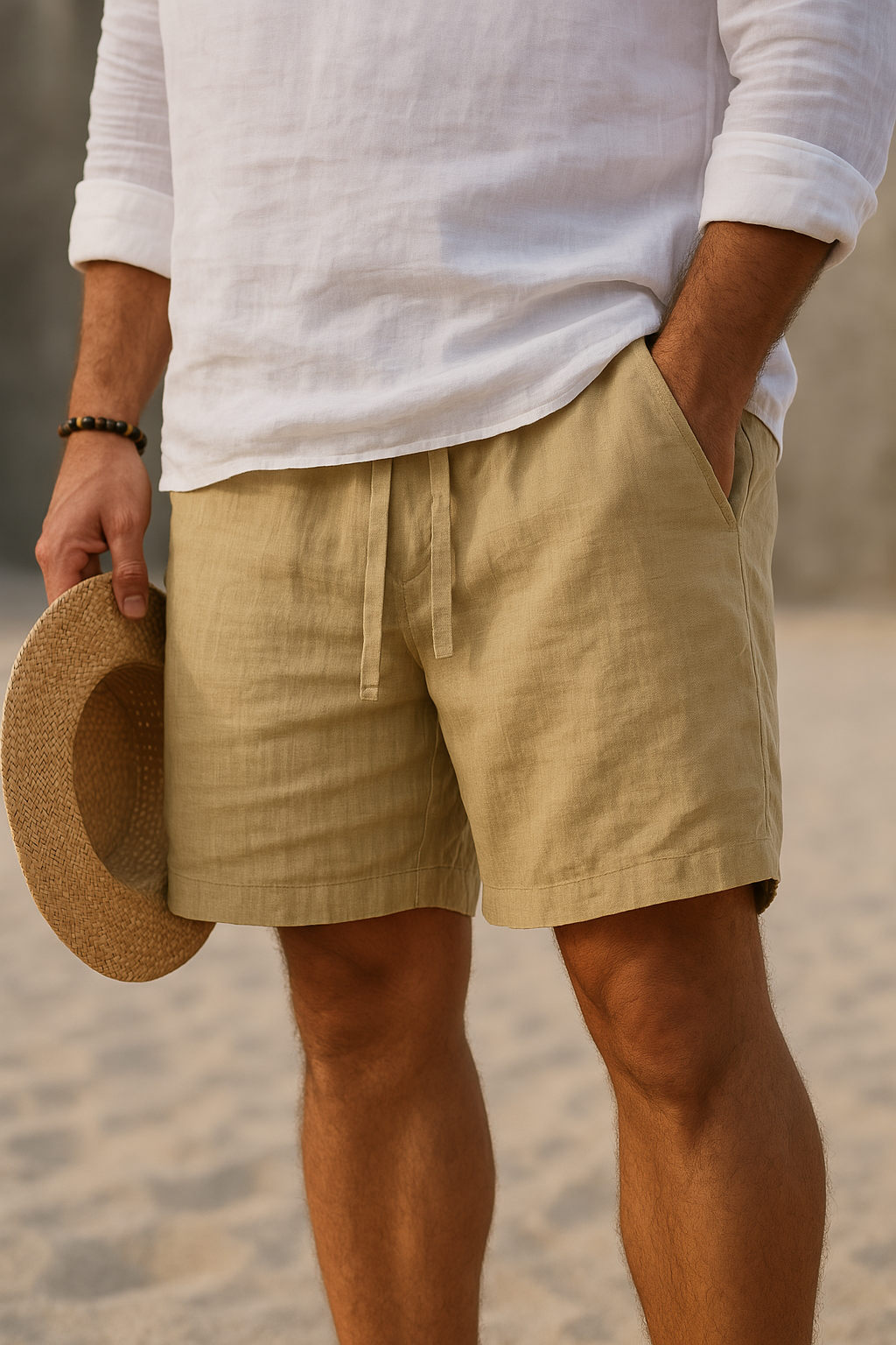 Lorenzo™ | Pantalón de Algodón-Lino